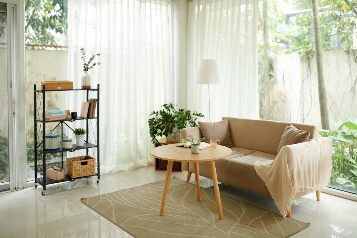 sheer drapes for living room