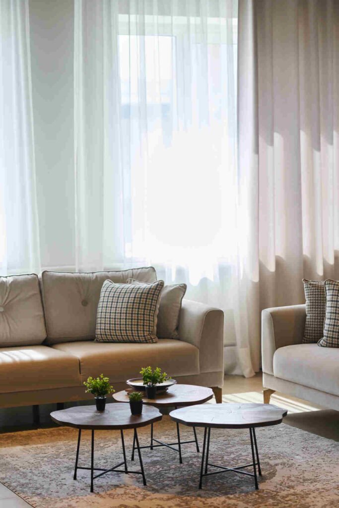 Sheer Curtains for Living Room