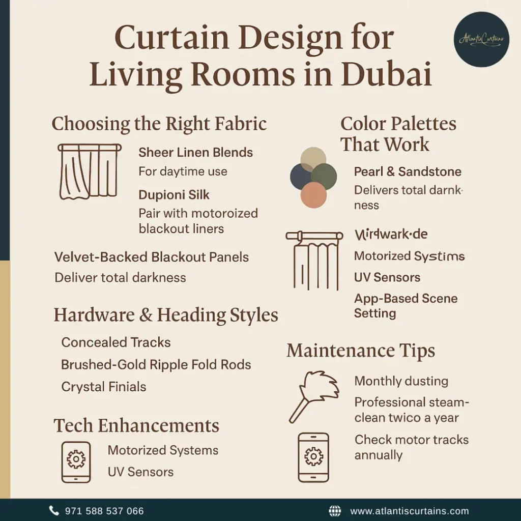Curtain Design for Living Room