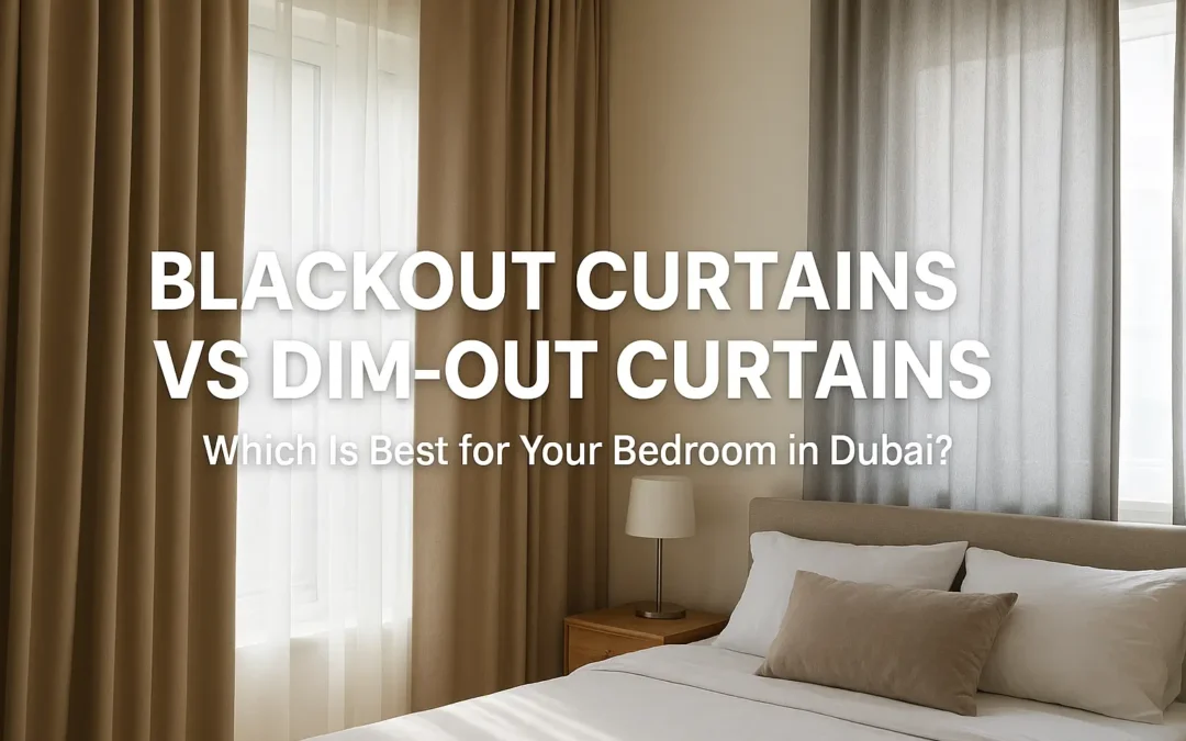 Blackout Curtains vs Dim-Out Curtains — Which One Should You Buy for Your Bedroom?