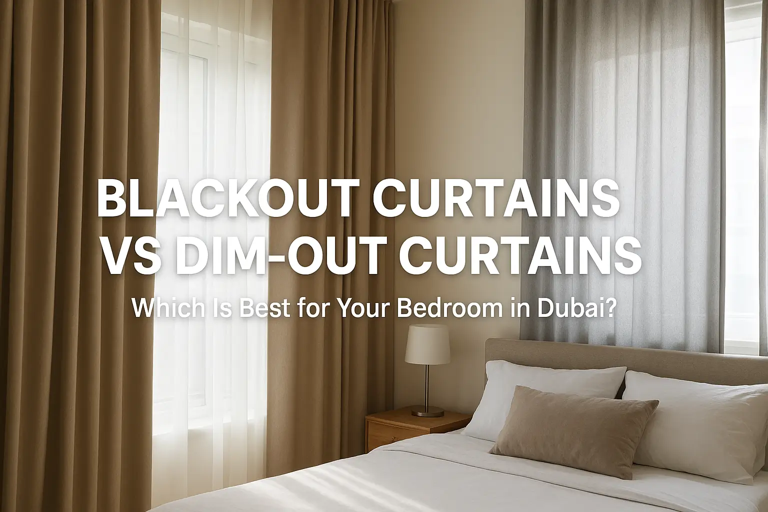 Blackout Curtains vs Dim-Out Curtains