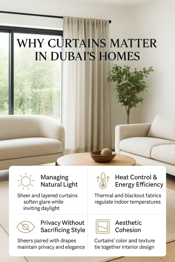 Transforming Dubai Homes: How the Right Curtains Elevate Style, Comfort & Everyday Living Right Curtains in Dubai